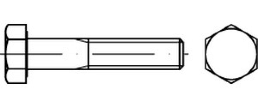ISO 4014 / DIN 931 Sechskantschrauben