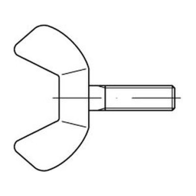 DIN 316 Flügelschraube verzinkt - M 10 x 16