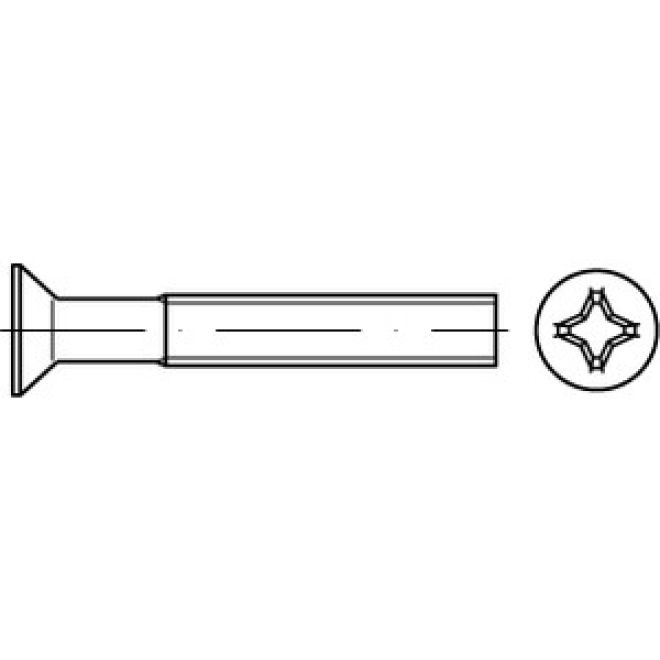 UNC ähn. DIN 965 Senkschraube verzinkt - 5/16 - 18UNC x 3/4" (19,05 mm)