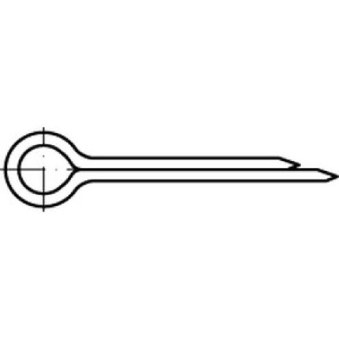 ISO 1234 / DIN 94 Splinte Edelstahl A4