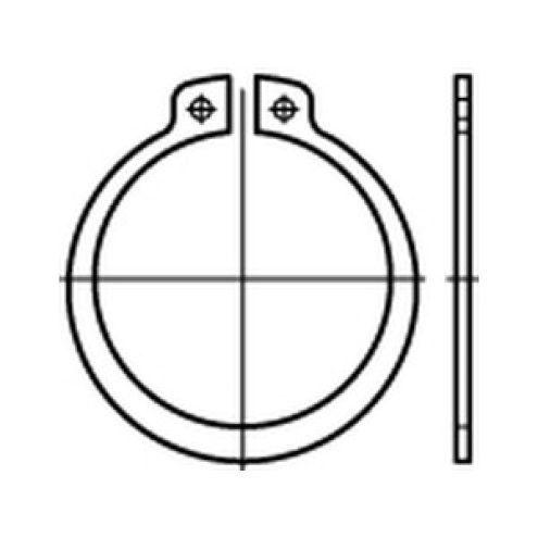 DIN 471 Sicherungsring Federstahl Regelausführung&nbsp;/&nbsp;DIN 471 Sicherungsring Federstahl Regelausführung - 32 x 1,5