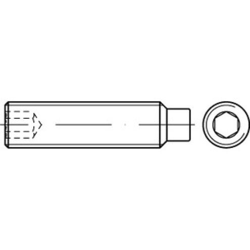 ISO 4028 / DIN 915 Gewindestift Edelstahl A1/A2