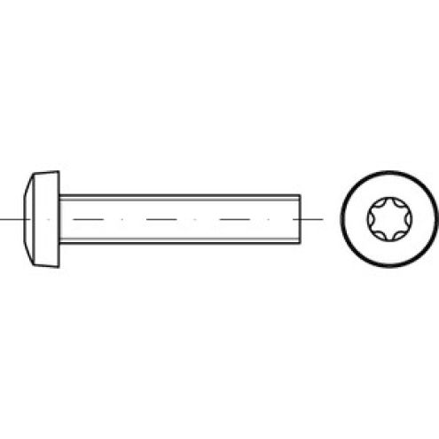 ISO 14583 / DIN 7985 Flachkopfschraube A2 TX