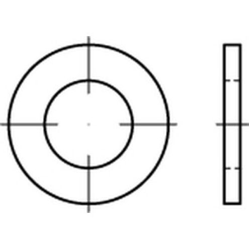 DIN 7989 Unterlegscheibe Edelstahl A4