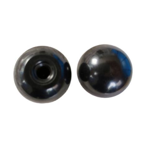 DIN 319 Kugelknopf C schwarz