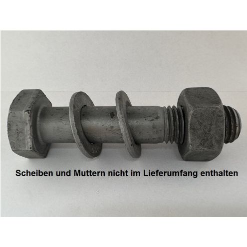 EN 14399 -4 HV-Schrauben 10.9 feuerverzinkt&nbsp;/&nbsp;EN 14399 -4 HV-Schrauben 10.9 feuerverzinkt M 20 x 50