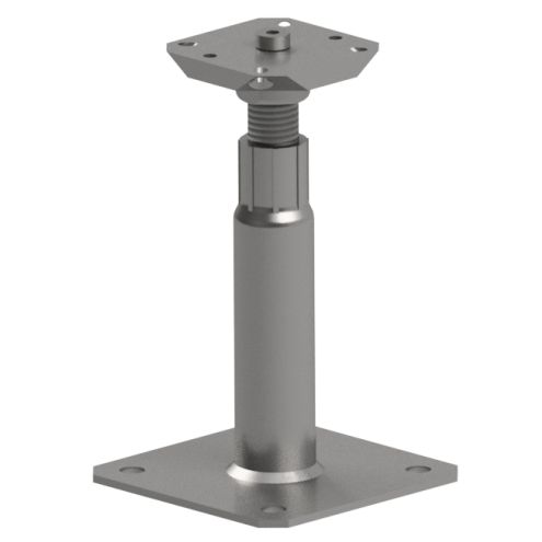 Verstellbarer Stützenfuß PPC Zink-Nickel