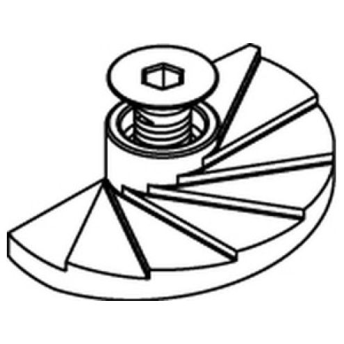 LINDAPTER-FLOOR-FAST-FF Edelstahl A4