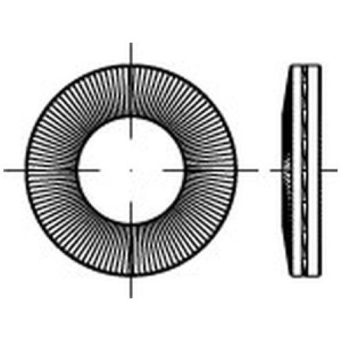 NORD-LOCK X - series SP zinklamellenbeschichtet