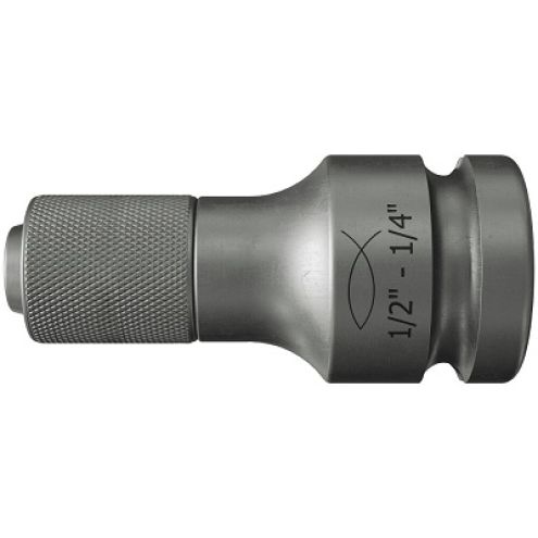 fischer Stecknuss Bitaufnahme mit Antrieb 1/2" und Aufnahme 1/4"